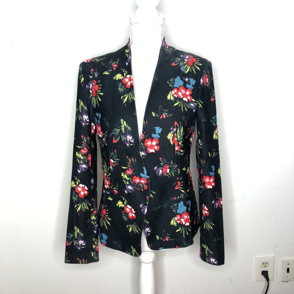 Blazer Floral Black size Medium